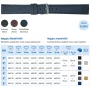 Watch strap black, Beco Nappa 660 12mm