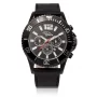 gooix Merek Chrono ādas Black L