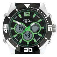 gooix Buzzer Black Green Dials L gooix Buzzer Black Green Dials L