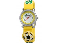 Bērnu pulkstenis, EXCELLANC - futbols, dzeltens
